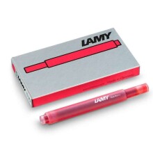 Lamy T10 Mürekkep Kartuşu 5’li Kutu Mercan - Lamy