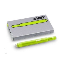 Lamy T10 Mürekkep Kartuşu 5’li Kutu Neon Lemon - Lamy