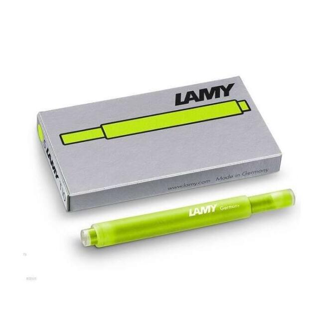 Lamy T10 Mürekkep Kartuşu 5’li Kutu Neon Lemon - 1