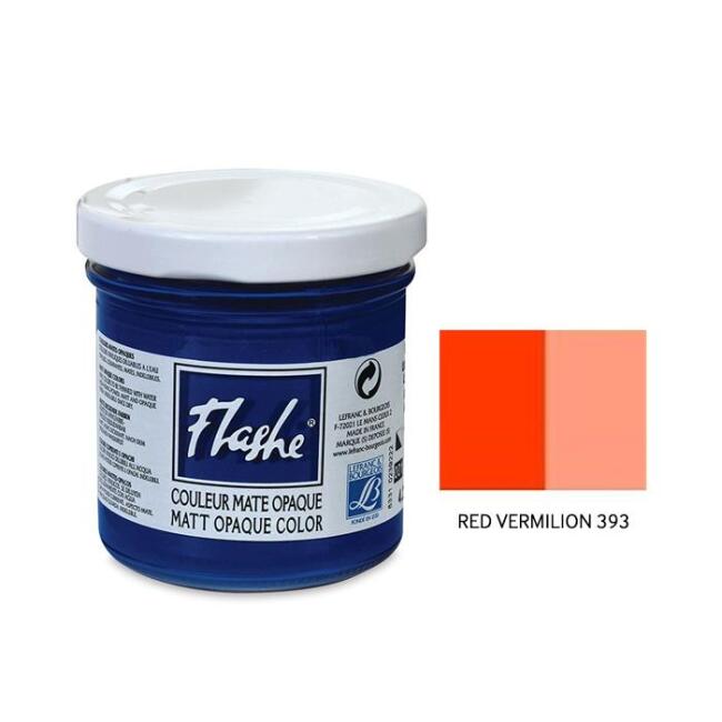Lefranc Akrilik Boya Flashe 125Ml Opak N:393 Red Vermilion - 2
