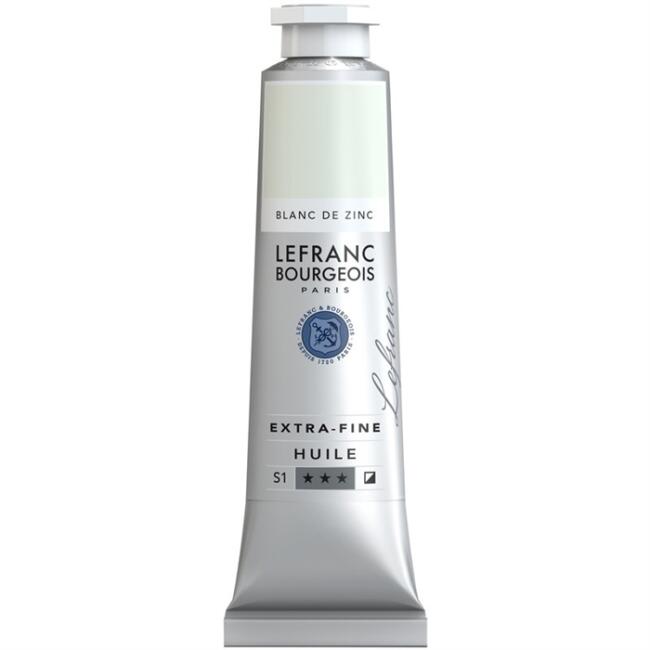 Lefranc & Bourgeois Artist Yağlı Boya 40 ml Seri 1 Zinc White 9 - 3