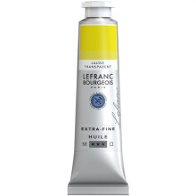 Lefranc & Bourgeois Artist Yağlı Boya 40 ml Seri 3 Transparent Yellow 775 - Lefranc Bourgeois
