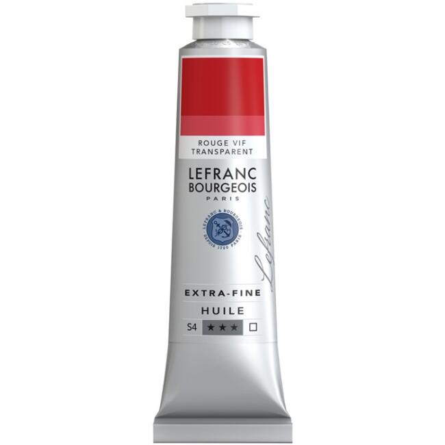 Lefranc & Bourgeois Artist Yağlı Boya 40 ml Seri 4 Transparent Bright Red 815 - 1