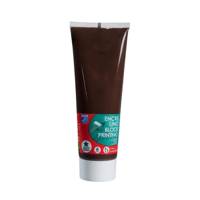 Lefranc & Bourgeois Color & Co Linol Baskı Boyası 250 ml Burnt Umber - 1