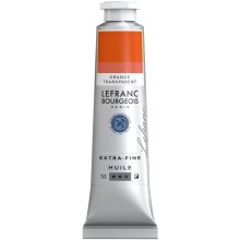 Lefranc & Bourgeois Extra-Fine Yağlı Boya 40 ml Seri 3 Transparent Orange 727 - 1