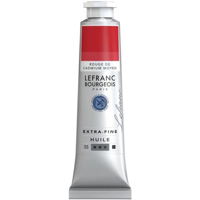 Lefranc & Bourgeois Extra Fine Yağlı Boya 40 ml Seri 5 Cadmium Red Medium 417 - 1