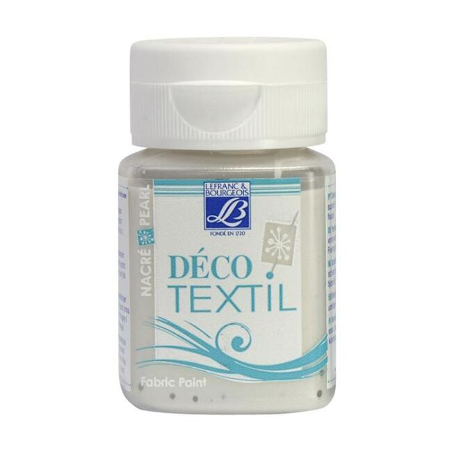 Lefranc & Bourgeois Kumaş Boyası 50 ml Pearl White Sand - 1