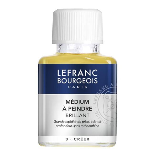 Lefranc Bourgeois Painting Medium Parlak Resim Medyumu 75 ml - 1