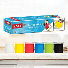 Lets Akrilik Boya 6x25ml L5200 - Lets