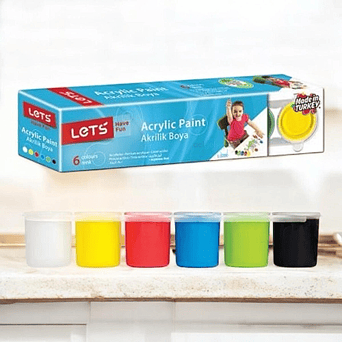 Lets Akrilik Boya 6x25ml L5200 - 1