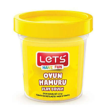 Lets Oyun Hamuru Sarı 115Gr. - Lets