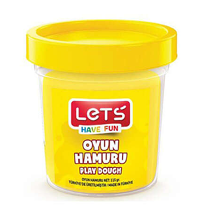 Lets Oyun Hamuru Sarı 115Gr. - 1