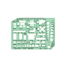 Linex 1/50 Teknik Esya Şablonu N:1263S - LINEX