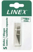 Linex Maket Bıçağı Yedeği 5’li 8 mm N:SK200 - 1