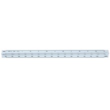 Linex Üçgen Olceklı Cetvel 30Cm 1/20-1/25-1/50 N:321 - LINEX (1)