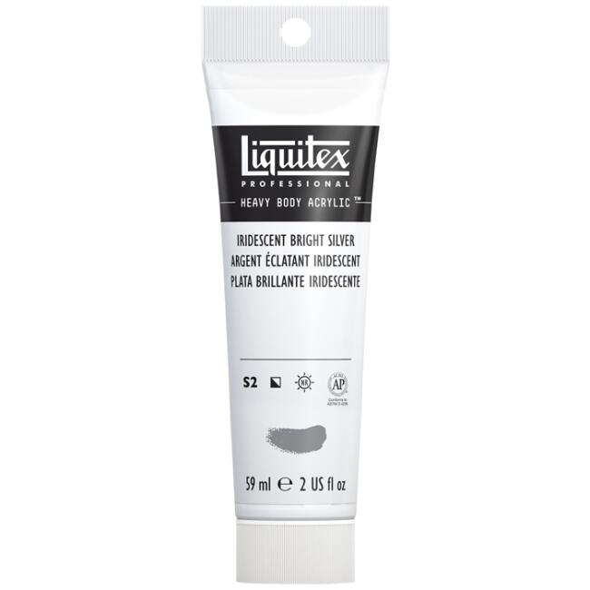 Liquitex Akrilik Heavy Body 59Ml S:2A Irıdescent Brıght Silver - 1