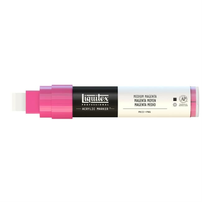 Liquitex Akrilik Kalem 15 mm Medium Magenta - 1