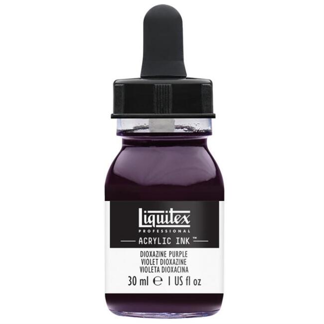 Liquitex Akrilik Mürekkep 30 ml Dioxazine Purple - 1