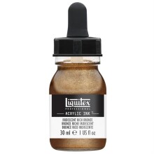 Liquitex Akrilik Mürekkep 30 ml Iridescent Rich Bronze - Liquitex