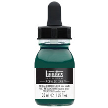 Liquitex Akrilik Mürekkep 30 ml Phtalacyanine Green (Blues) - Liquitex (1)