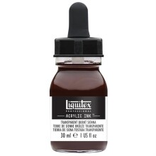 Liquitex Akrilik Mürekkep 30 ml Transparent Burnt Sienna - 3