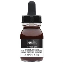 Liquitex Akrilik Mürekkep 30 ml Transparent Burnt Sienna - Liquitex