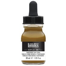 Liquitex Akrilik Mürekkep 30 ml Transparent Raw Sienna - Liquitex