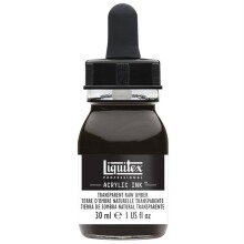 Liquitex Akrilik Mürekkep 30 ml Transparent Raw Umber - Liquitex