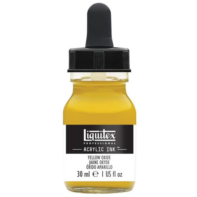 Liquitex Akrilik Mürekkep 30 ml Yellow Oxide - 1