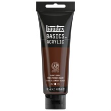 Liquitex Basics Akrilik Boya 118 ml Burnt Umber 128 - Liquitex