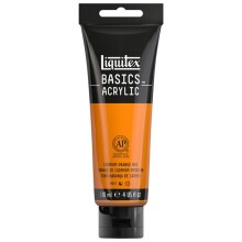 Liquitex Basics Akrilik Boya 118 ml Cadmium Orange Hue 720 - Liquitex