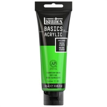 Liquitex Basics Akrilik Boya 118 ml Fluorescent Green 985 - Liquitex