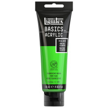 Liquitex Basics Akrilik Boya 118 ml Fluorescent Green 985 - Liquitex (1)