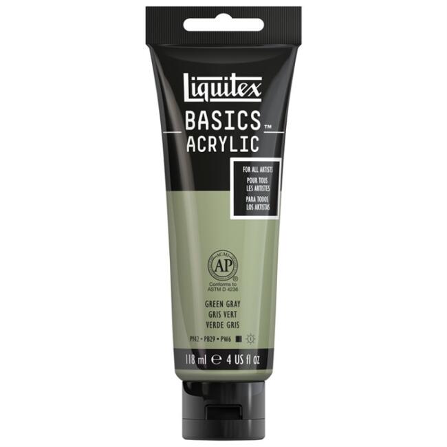 Liquitex Basics Akrilik Boya 118 ml Green Gray 205 - 1