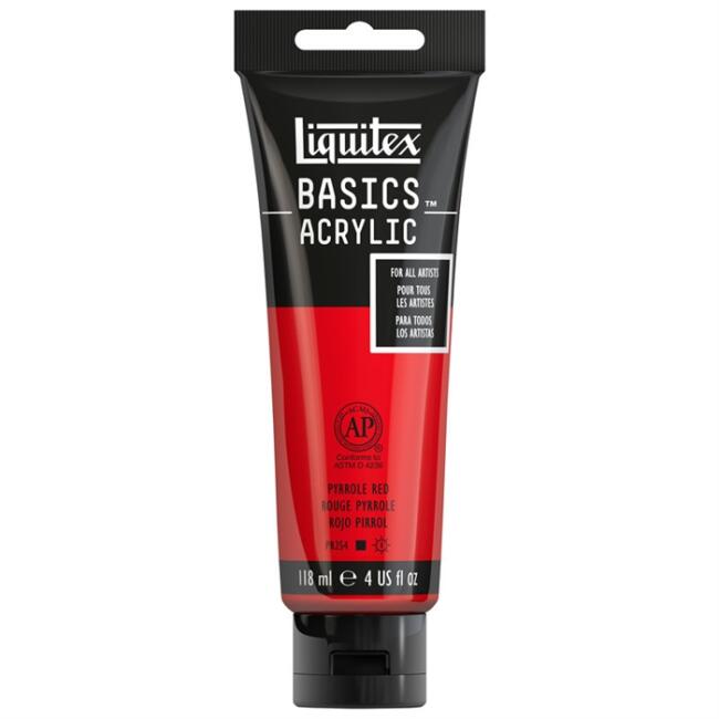 Liquitex Basics Akrilik Boya 118 ml Pyrrole Red 321 - 1