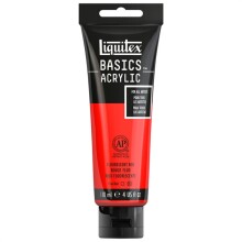 Liquitex Basics Akrilik Boya 118 ml Fluorescent Red 983 - Liquitex