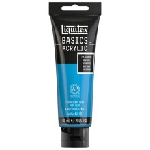 Liquitex Basics Akrilik Boya 118 ml Fluorescent Blue 984 - Liquitex