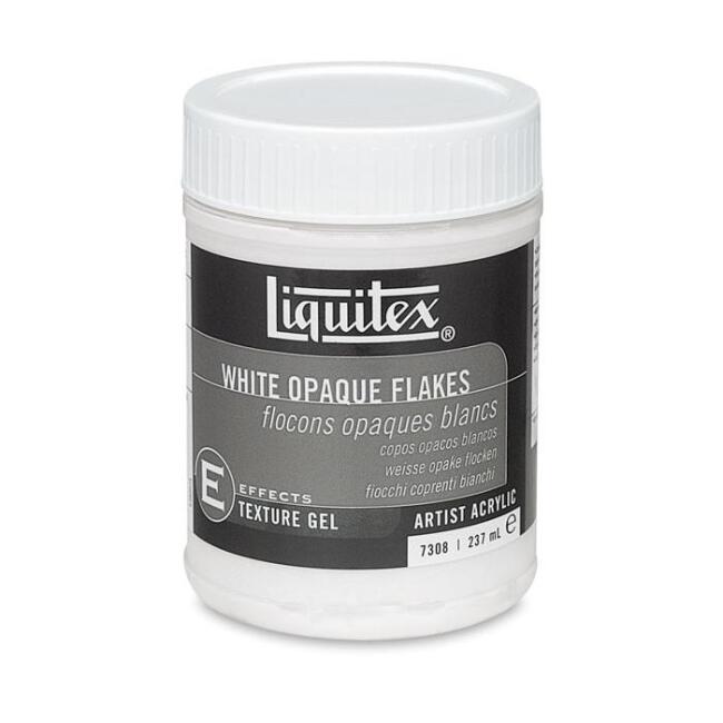 Liquitex Effects White Opaque Flakes 237 ml - 3