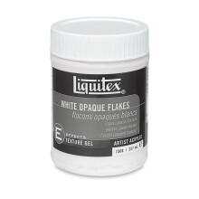 Liquitex Effects White Opaque Flakes 237 ml - 1