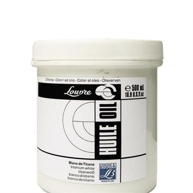 Louvre Yağlı Boya 500Ml Titanium White - 2