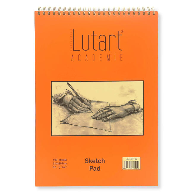 Lutart Academie Fildişi Eskiz Defteri 90 g A4 100 Yaprak LA-IVORY A4 - 1