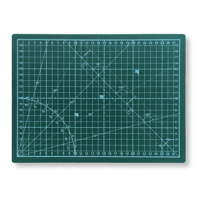 Lutart Çift Taraflı Kesim Matı 22x30 cm LA-H209 - 2