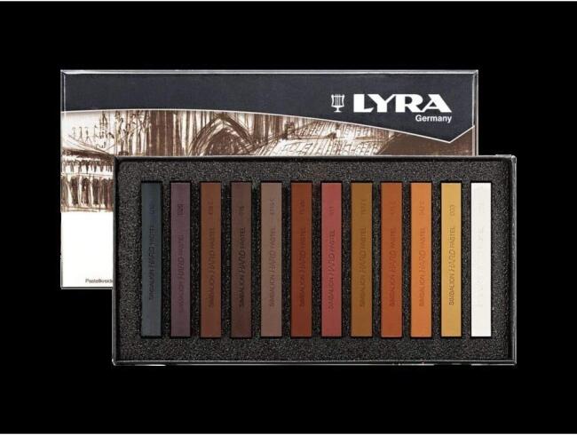 Lyra Polycrayons Soft Kahverengi Tonlar 12 Renk - 2