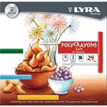 LYRA Polycrayons Toz Pastel 24’lü Kutu - 1