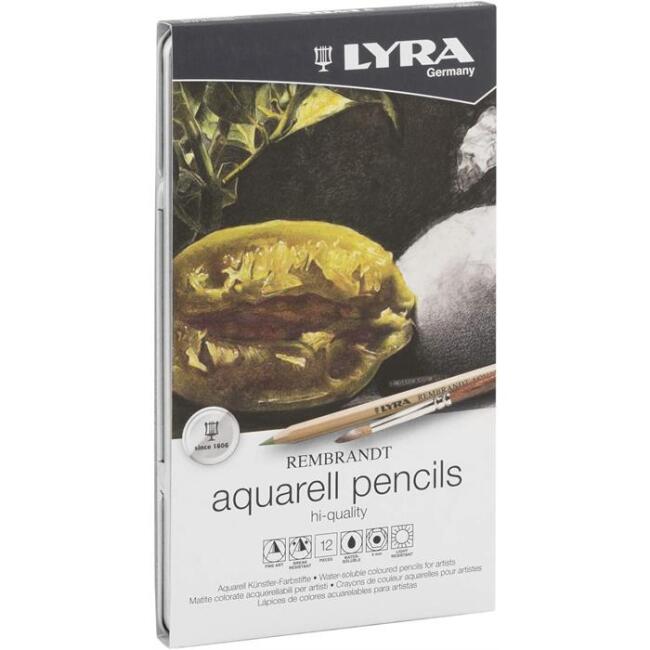 Lyra Rembrandt Aquarell 12 Renk N:2011/12 - 1