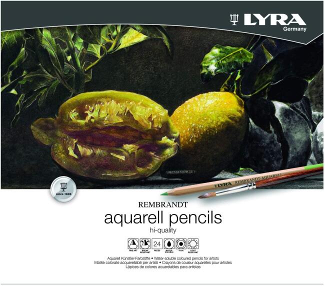 Lyra Rembrandt Aquarell 24’lü Metal Kutu N:2011/24 - 3
