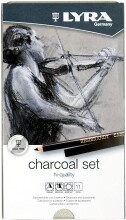 Lyra Rembrandt Metal Kutu Charcoal Set 11’li - 3