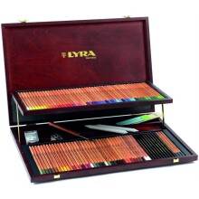 Lyra Rembrandt Polycolor 106 Parça Ahşap Set - Lyra