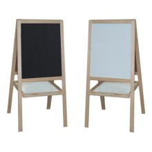 Magic Art Çift Taraflı Raflı Mini Yazı Tahtası Siyah N:1305 - 3