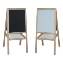 Magic Art Çift Taraflı Raflı Mini Yazı Tahtası Siyah N:1305 - 4